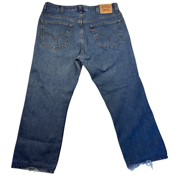 Levi’s 505 Mens Regular Fit Straight Leg Jeans W38 L30 -Measures 38x27-Western - Picture 3 of 11